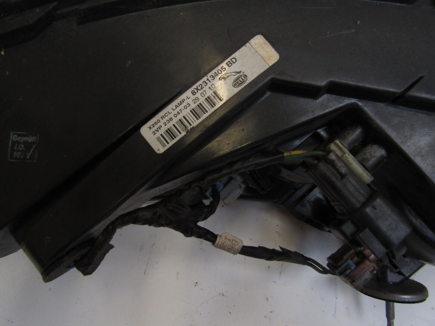 JAGUAR XF NEARSIDE LEFT REAR SALOON TAIL LIGHT PASSENGER LAMP 8X2313405BD 2008