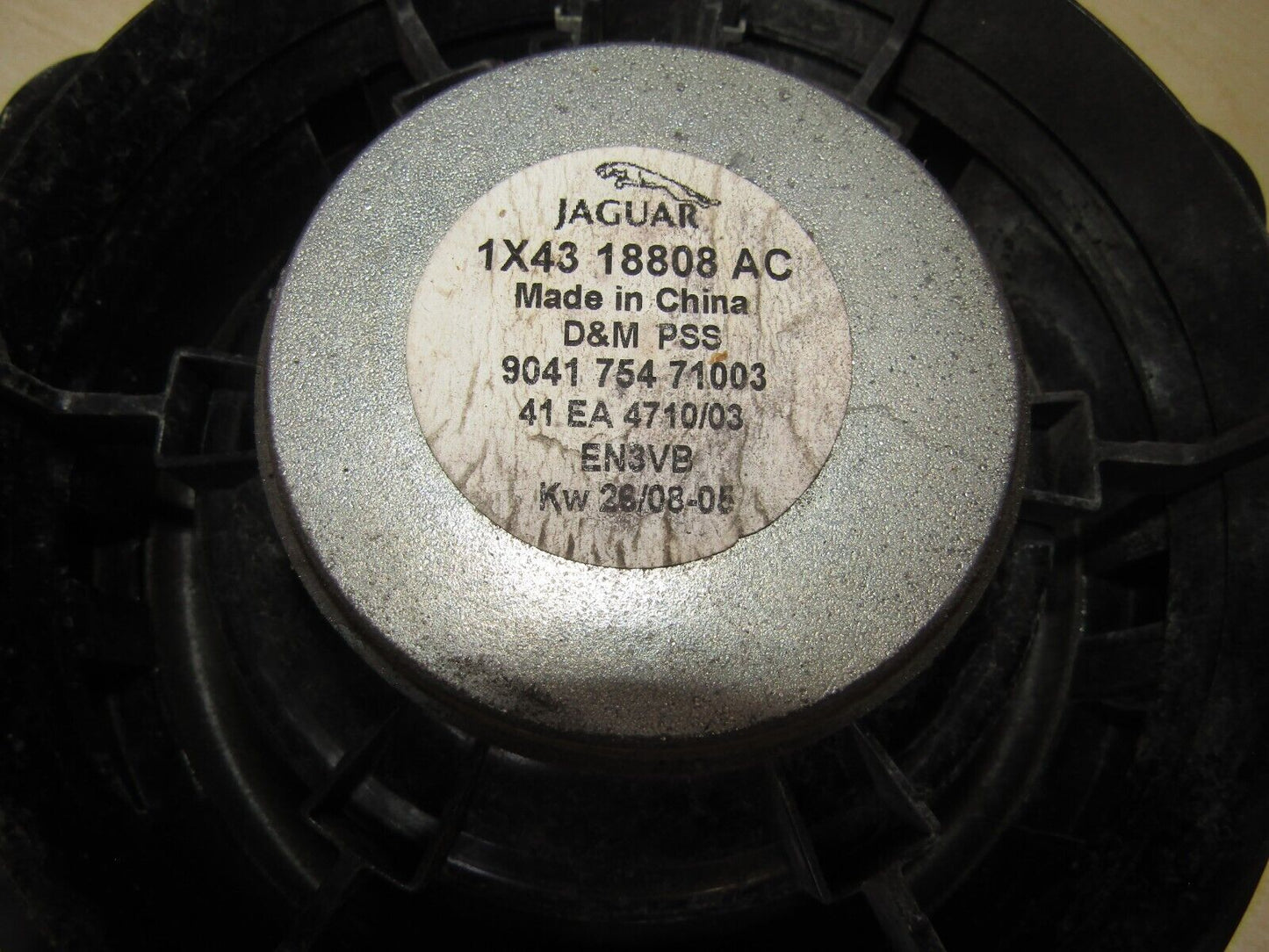 Jaguar X Type Standard Type Door Speaker 1X43 18808 AC 2001-2010