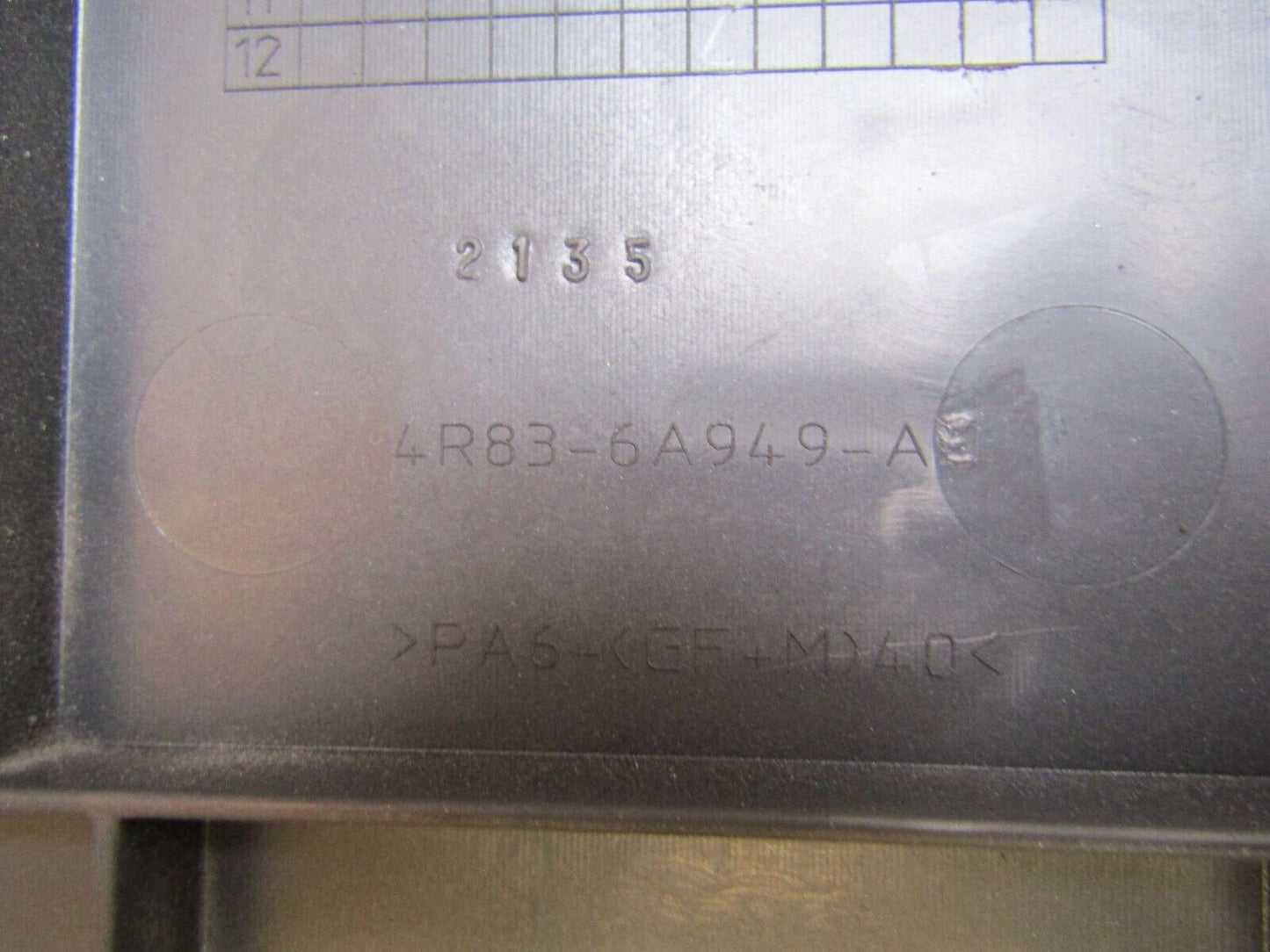 JAGUAR XF/ S TYPE 2.7/3.0 TDV6 DIESEL 2007 - 2011 ENGINE PLASTIC TOP COVER 4R83-6A949-A