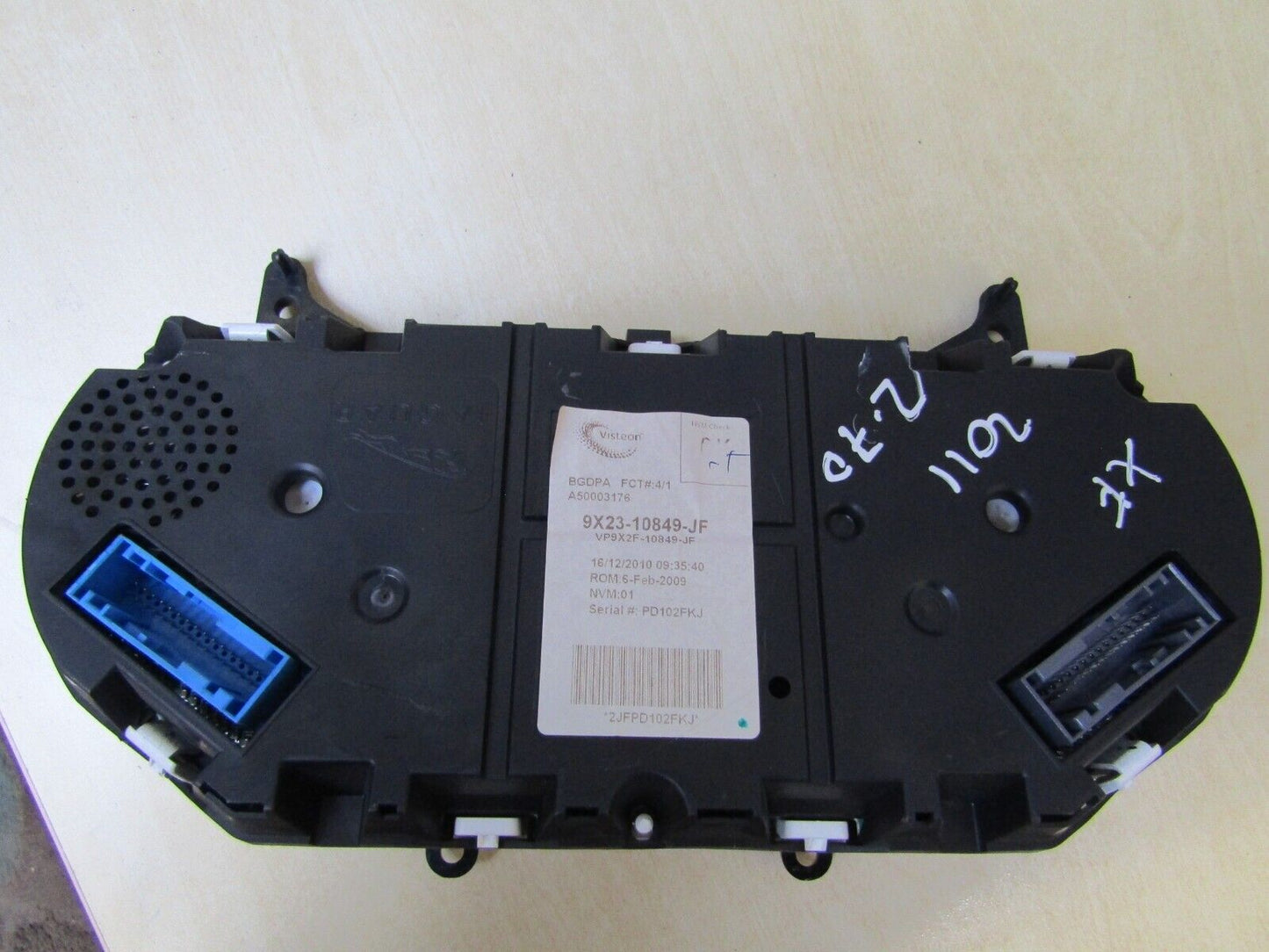 JAGUAR XF INSTRUMENT CLUSTER SPEEDOMETER DIESEL 9X23-10849-JF