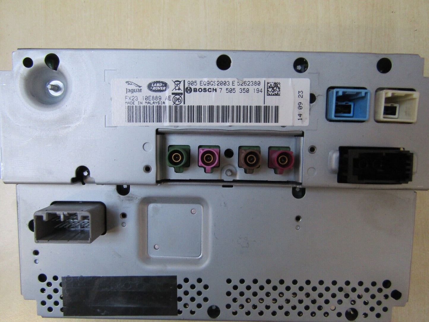 JAGUAR XF X250 RADIO HEADUNIT DISPLAY SCREEN FX23-10E889-AE