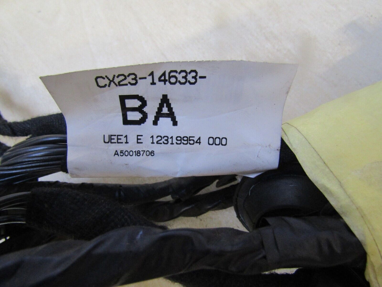 Jaguar XF (11-15) Saloon Passenger Left Rear Door Wiring Loom CX23-14633-BA