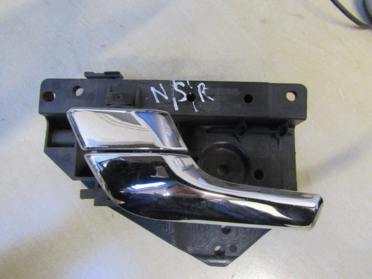 JAGUAR XF X250 INTERIOR DOOR HANDLE LEFT PASSENGER REAR 2008 8X23-22601-AE