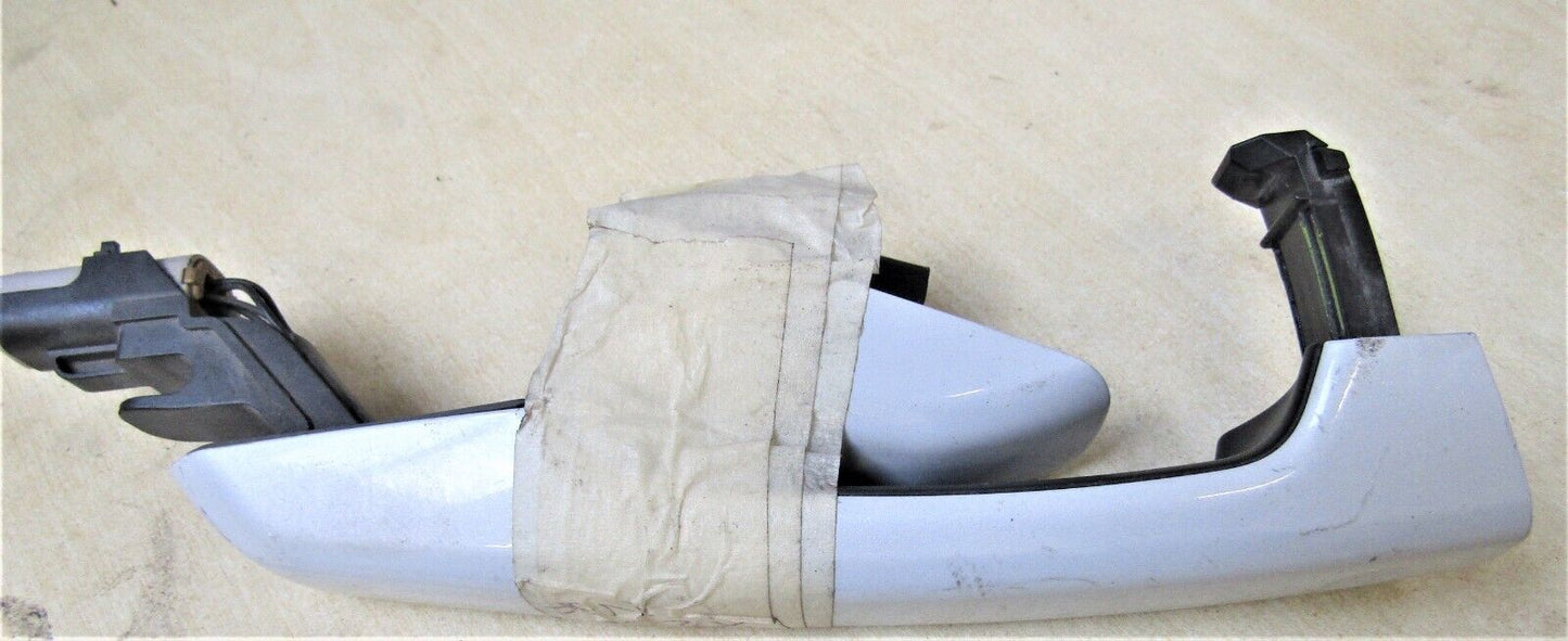 JAGUAR XF X260 NEAR SIDE FRONT PASSENGER OUTER DOOR HANDLE/BEZEL WHITE