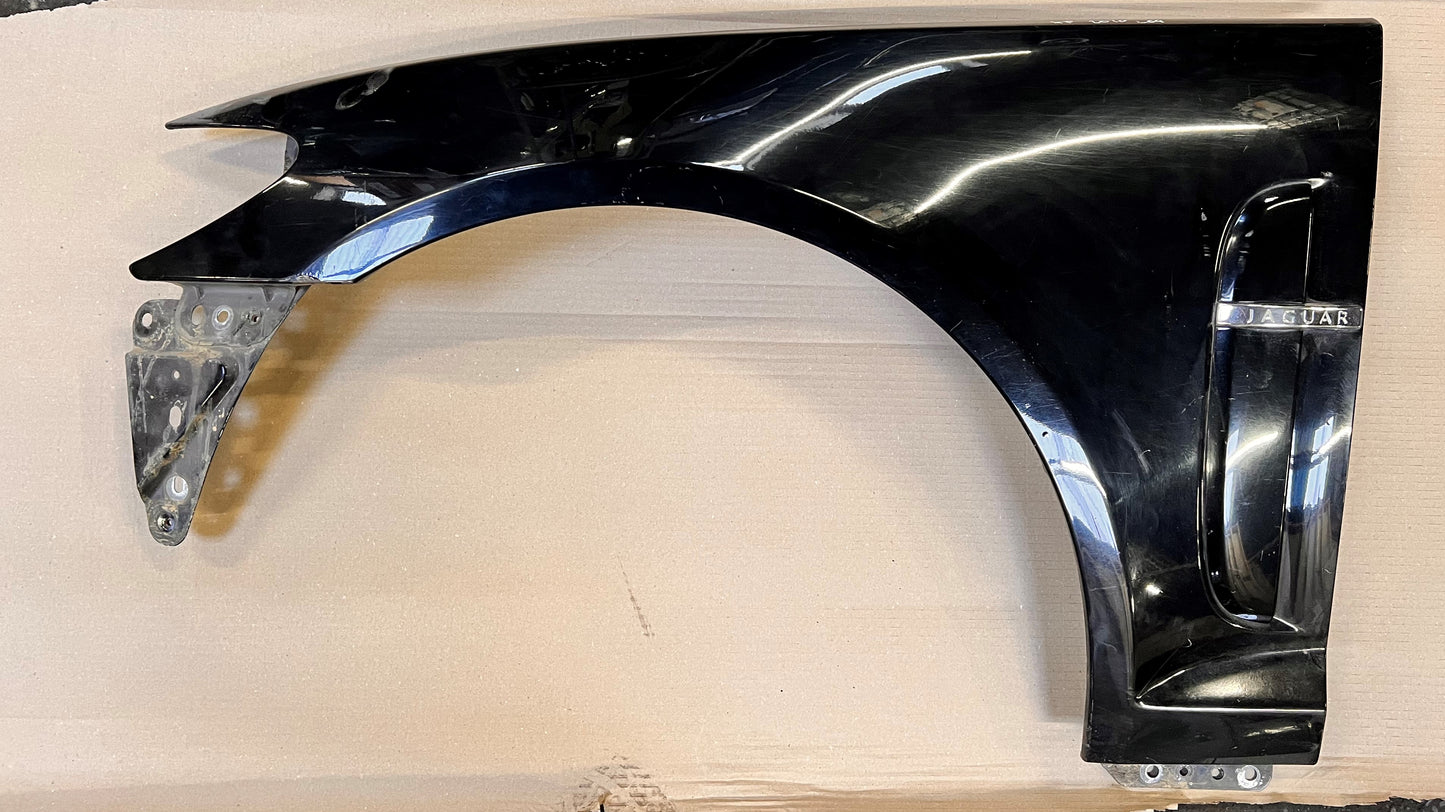JAGUAR XF X250 PRE FACELIFT WING FRONT LEFT SIDE N/S/F BLACK(PEF)