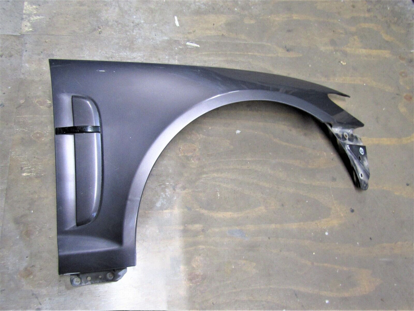 JAGUAR XF X250 PRE-FACELIFT WING FRONT RIGHT SIDE O/S/F PURPLE/SILVER