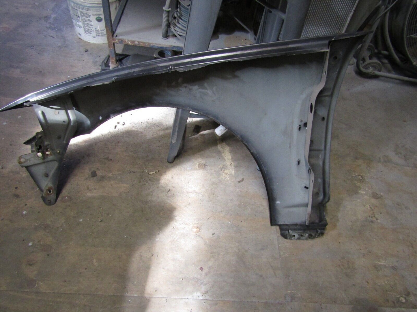 JAGUAR XF X250 PRE-FACELIFT WING FRONT RIGHT SIDE O/S/F PURPLE/SILVER