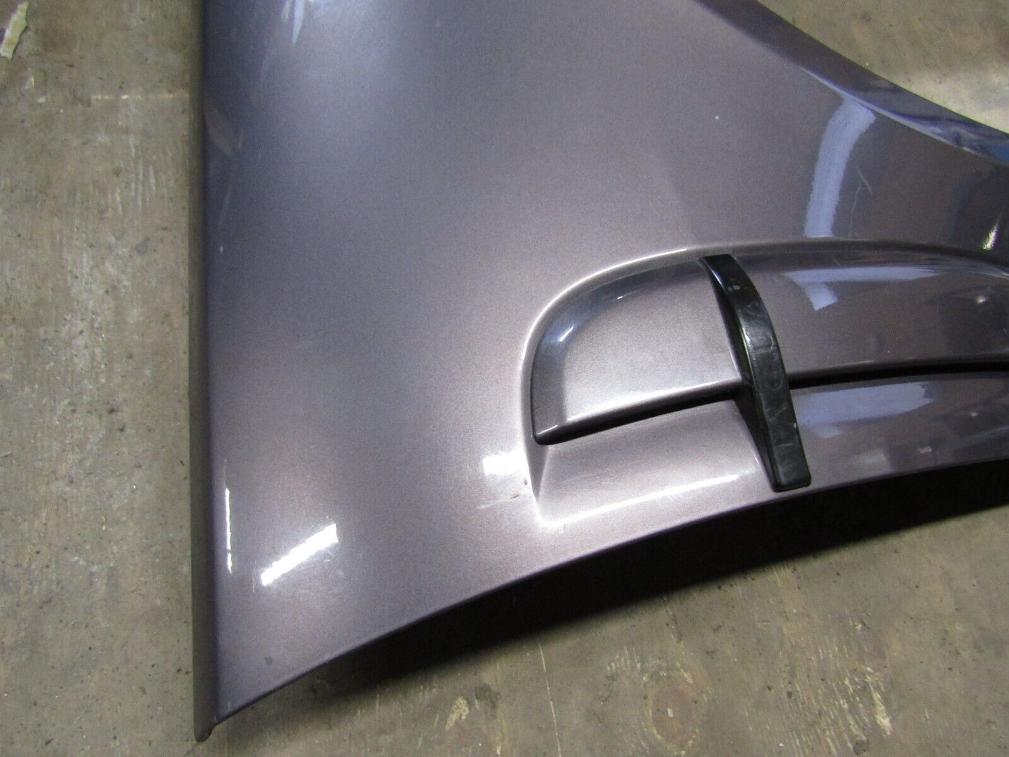 JAGUAR XF X250 PRE-FACELIFT WING FRONT RIGHT SIDE O/S/F PURPLE/SILVER