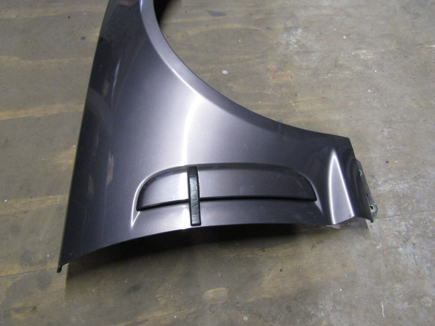 JAGUAR XF X250 PRE-FACELIFT WING FRONT RIGHT SIDE O/S/F PURPLE/SILVER