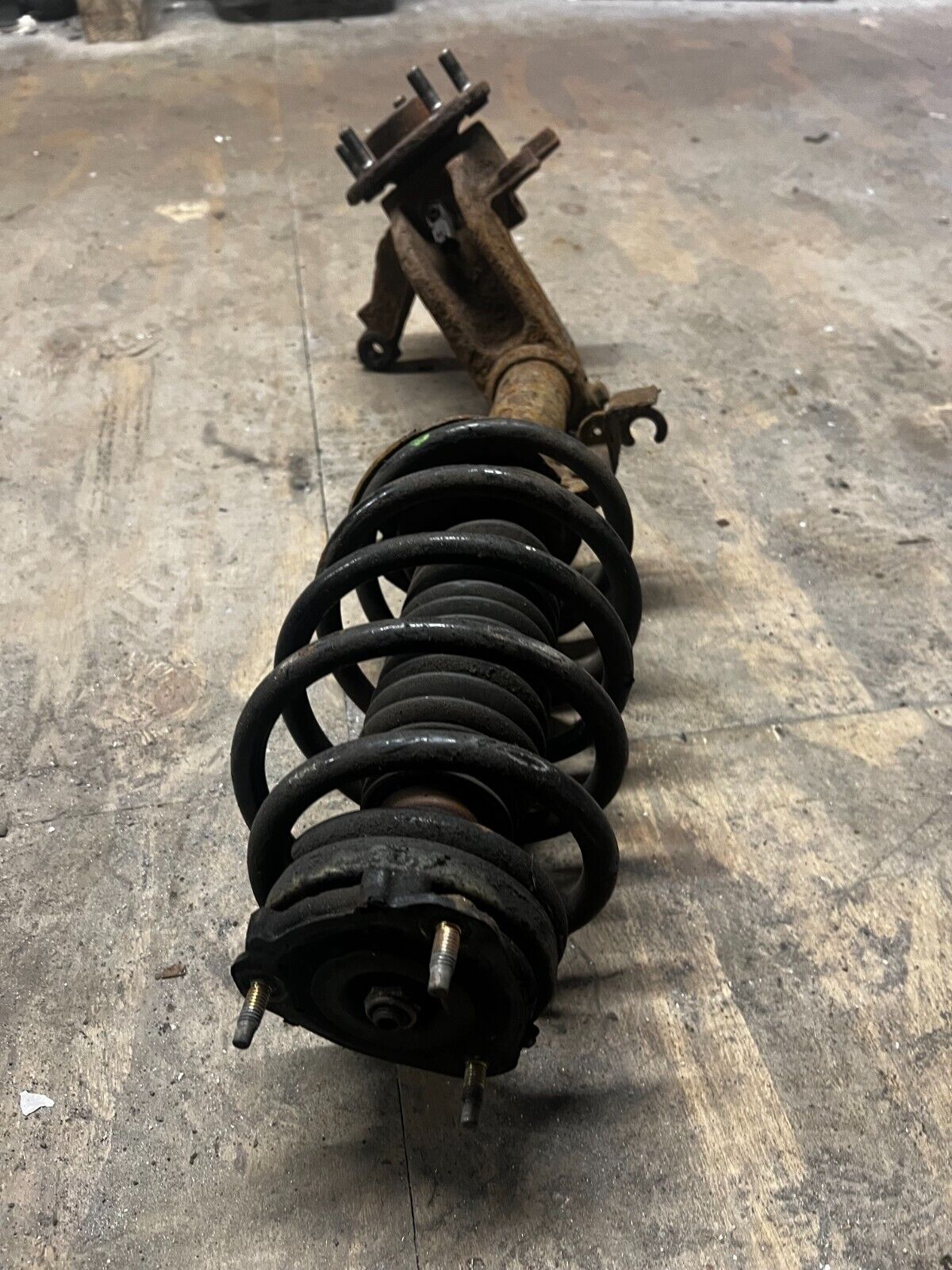 JAGUAR X-TYPE PASSENGER LEFT SHOCK ABSORBER SPRING WHEEL HUB ASSEMBLY (NEW BEARING)