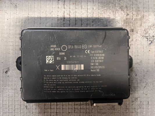 JAGUAR XF X250 KEYLESS ENTRY CONTROL MODULE ECU DPLA-19H440-BD/AB
