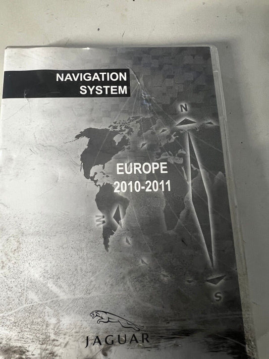 JAGUAR XF SAT NAV 2 DISC 6W83-10E898-A2010-2011