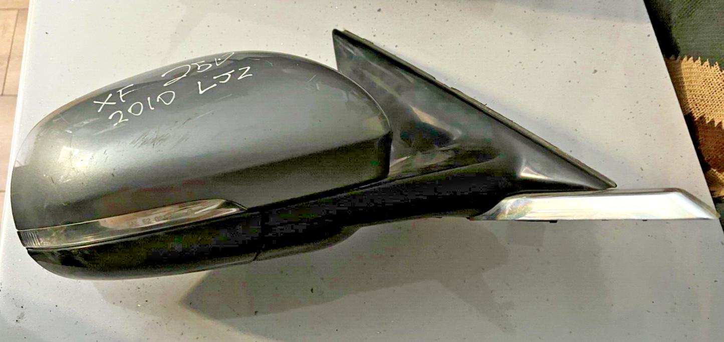 JAGUAR XF X250 -Drivers O/S/R Door Wing Mirror 6 wires into plug