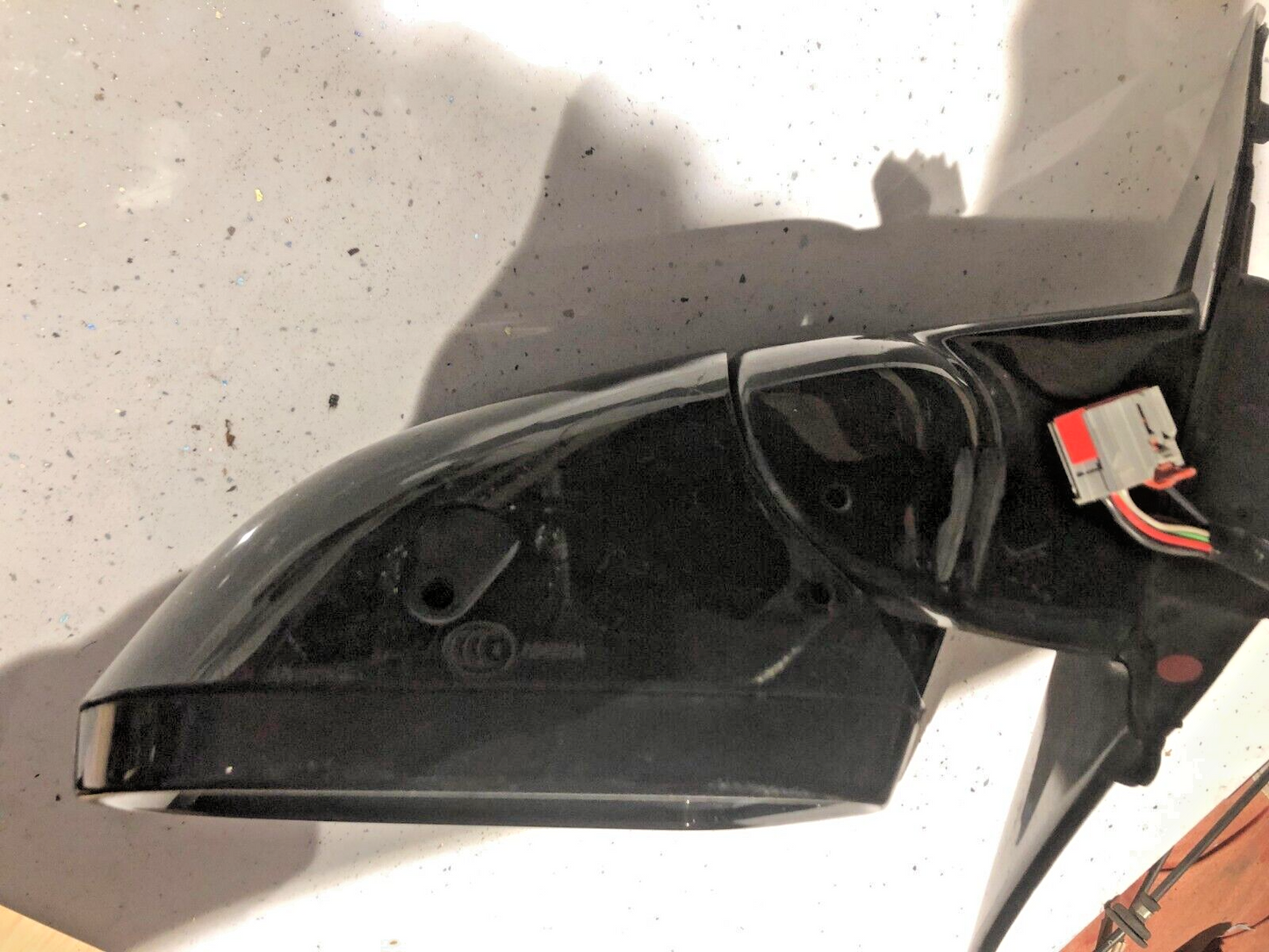 Jaguar XF X250 O/S DRIVERS DOOR WING MIRROR 6 WIRES (NO COVER WING MIRROR ONLY)