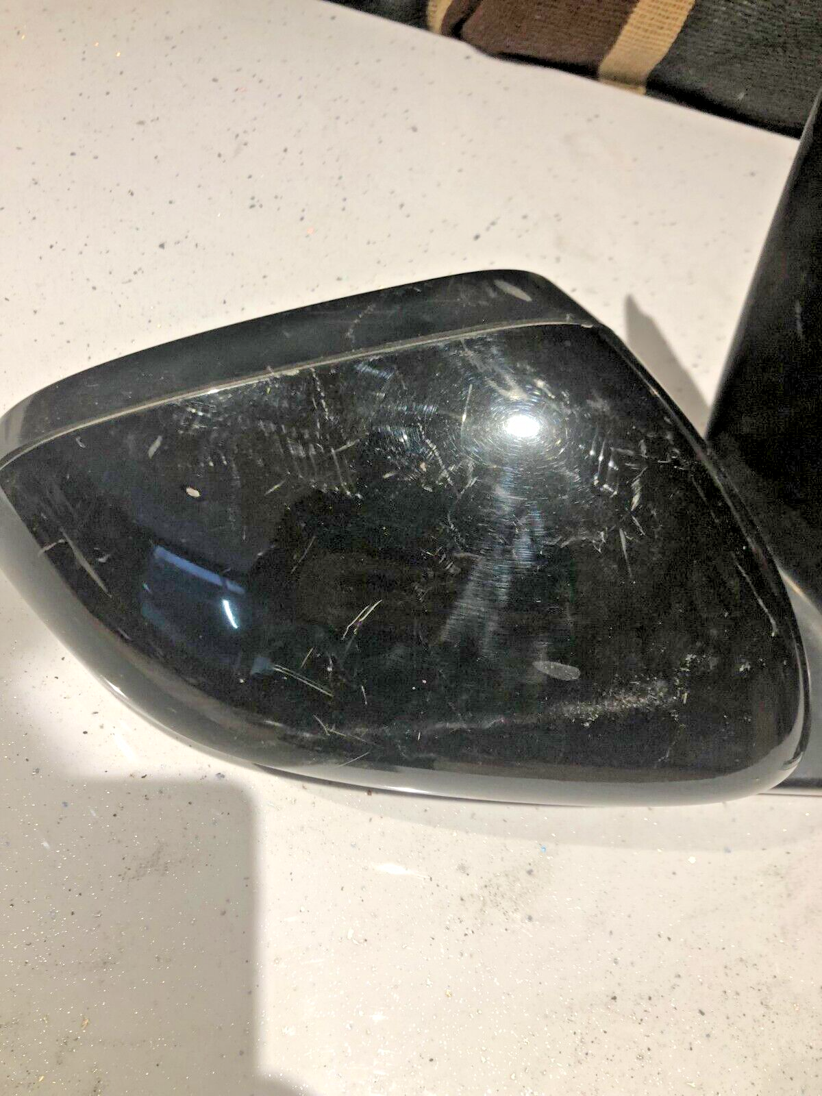 Jaguar XF X250 O/S DRIVERS DOOR WING MIRROR 6 WIRES DARK BLUE(JJX) FACELIFT