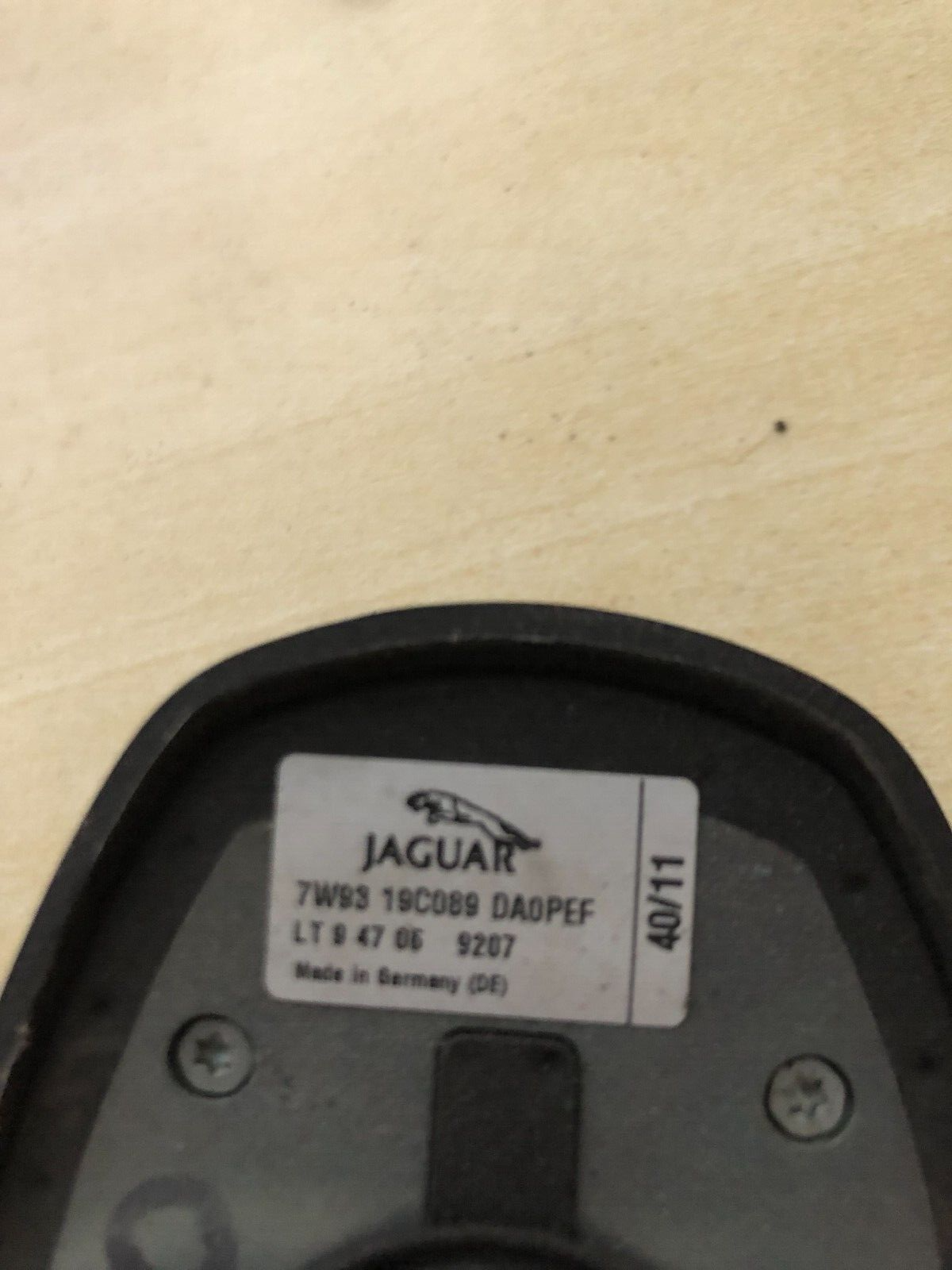 JAGUAR XF X250 EXTERIOR AERIAL SHARK FIN ANTENNA 7W9319C089 PEF