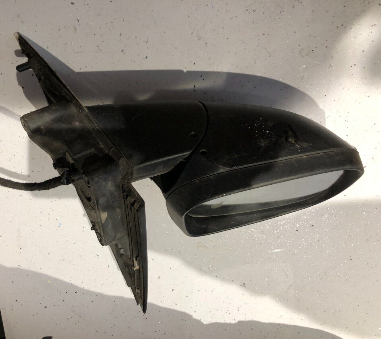 JAGUAR X TYPE FACELIFT PASSENGER N/S DOOR WING MIRROR 8 WIRE