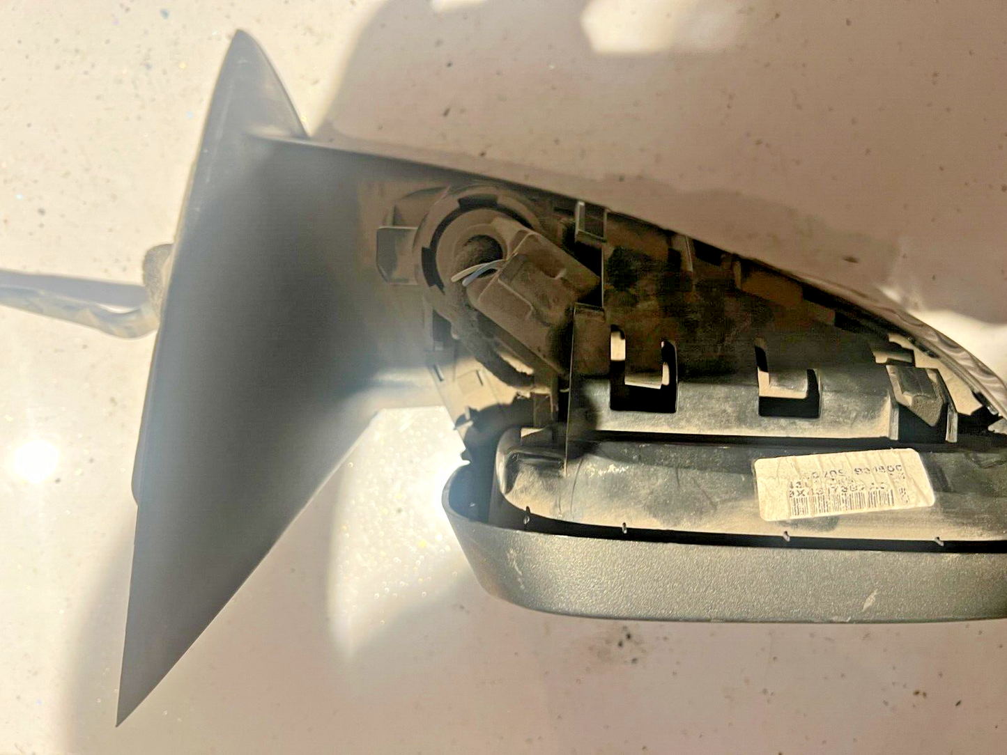 JAGUAR X-TYPE DRIVERS O/S DOOR WING MIRROR POWERFOLD -9 WIRE