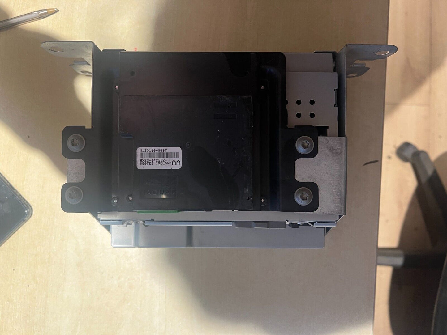 JAGUAR XF X250 STEREO HEAD UNIT 7G9N-18C815 RADIO CD PLAYER 08-11