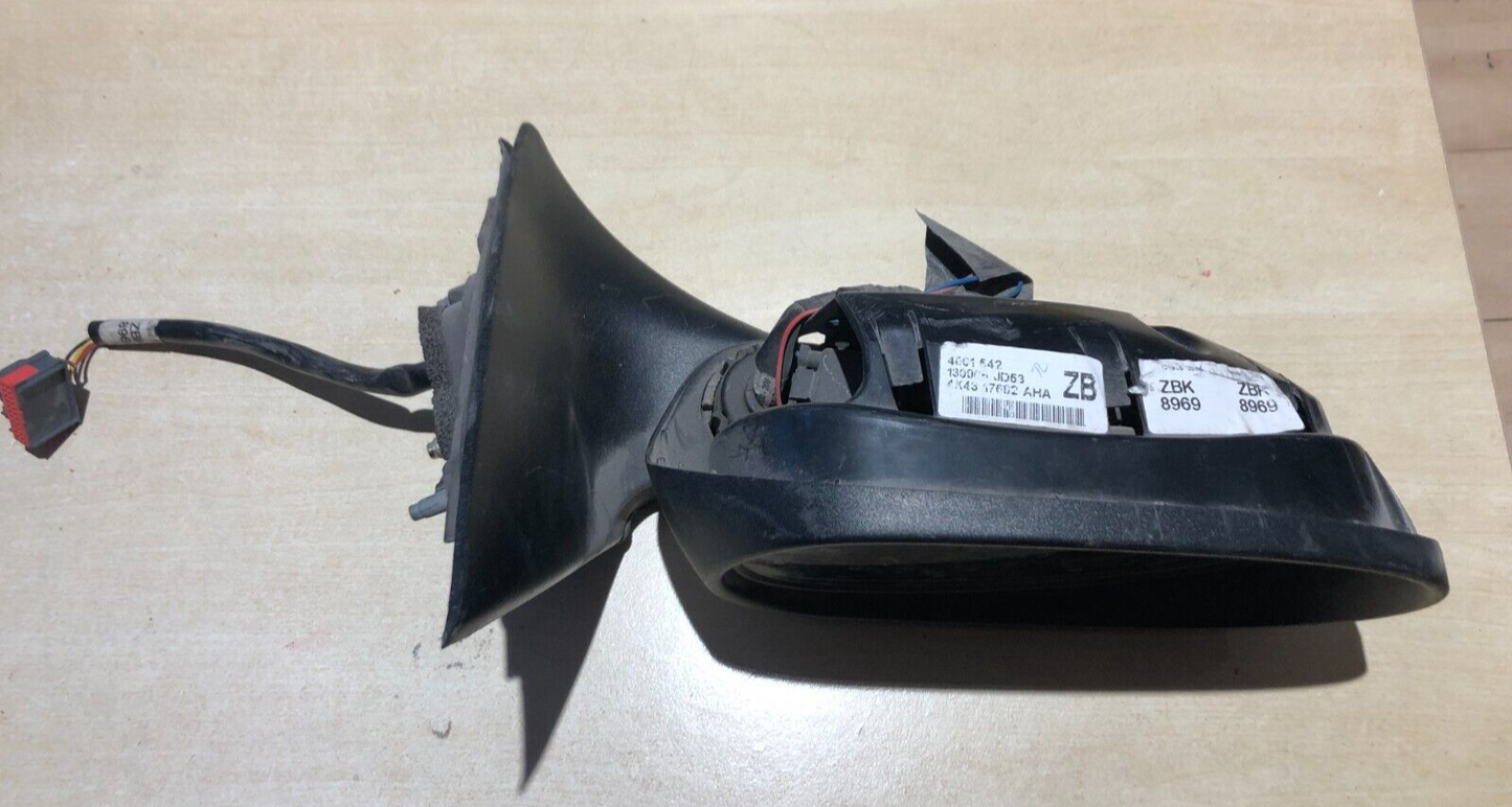 JAGUAR X-TYPE 2001-2007 DRIVERS RIGHT WING MIRROR FRAME MEMORY + POWERFOLDING