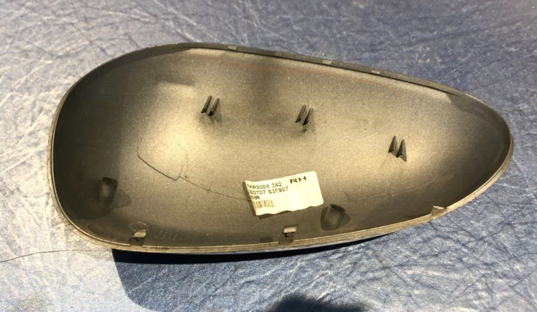 JAGUAR X TYPE DRIVER DOOR WING MIRROR COVER LIGHT BLUE