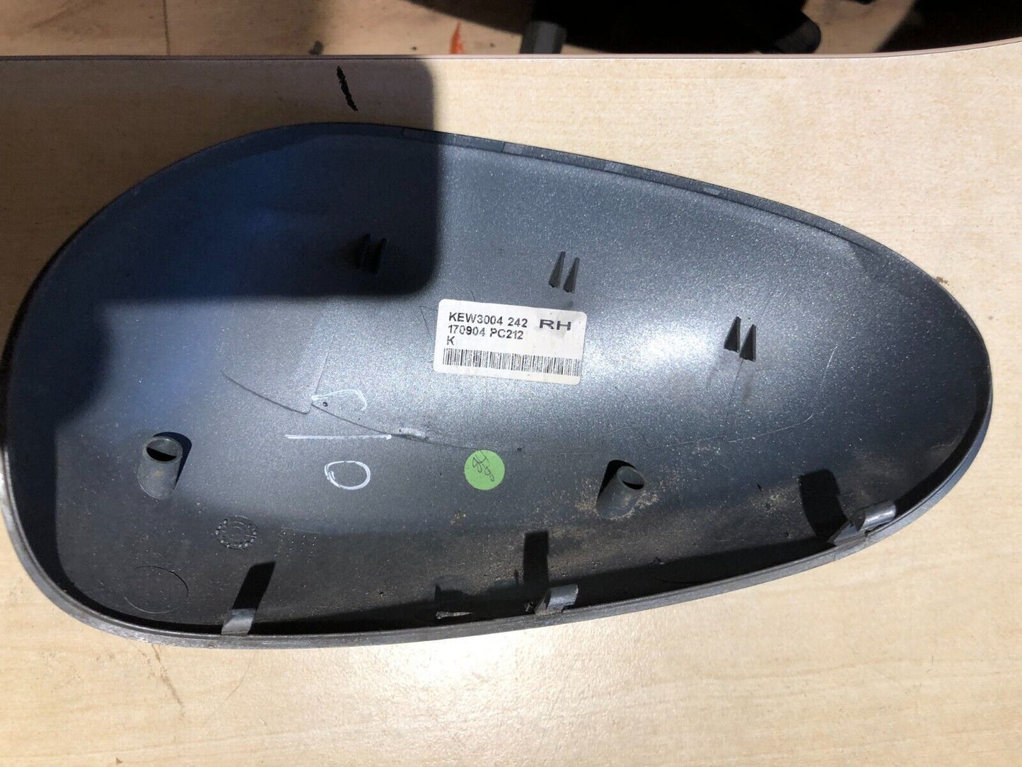 JAGUAR X-TYPE / S-TYPE / XJ / XK - RIGHT WING MIRROR COVER/HOUSING GREY