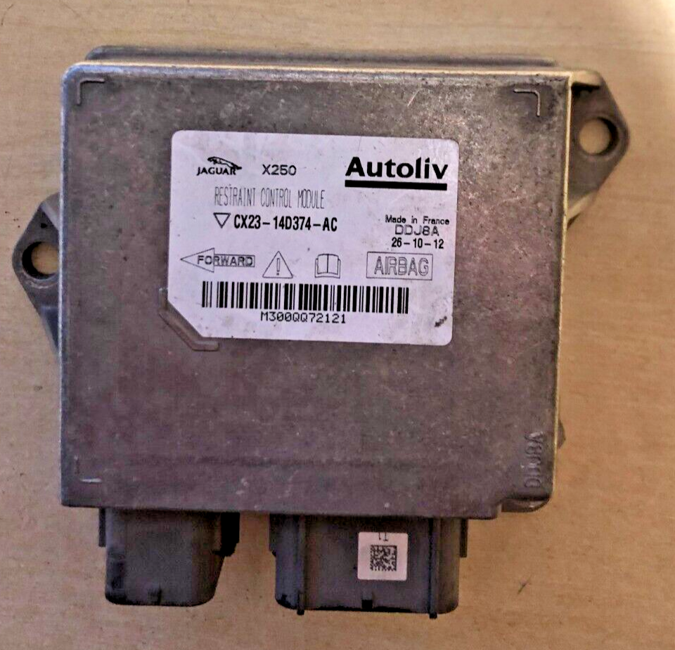 JAGUAR XF X250 AIR SRS BAG MODULE 2015 CX2314D374AE