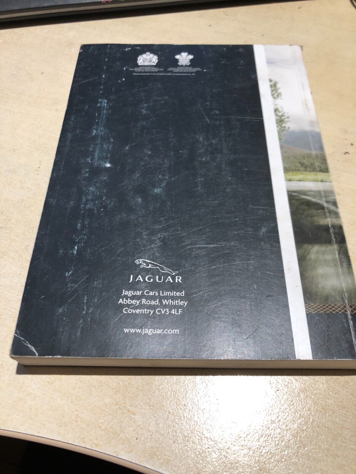 Jaguar X-Type Owners Handbook Manual 08-11 Instruction Book
