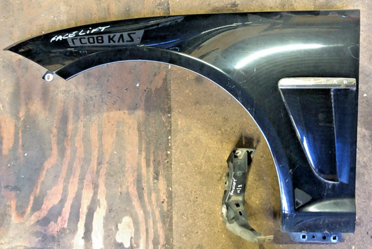 JAGUAR XF X250 FACELIFT PASSENGER WING FENDER PANEL & MOUNTING BRACKET