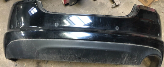 JAGUAR XF X250 3.0 D FACELIFT REAR BUMPER WITH SENSORS BLACK