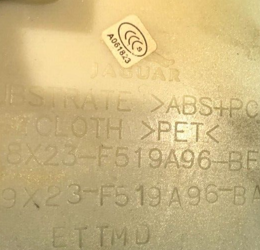 JAGUAR XF SPORT BRAKE ESTATE c-pillar trim PAIR