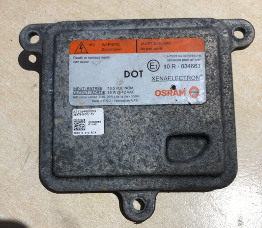 JAGUAR XENON BALLAST CONTROL UNIT STARTER OSRAM 10-R034663