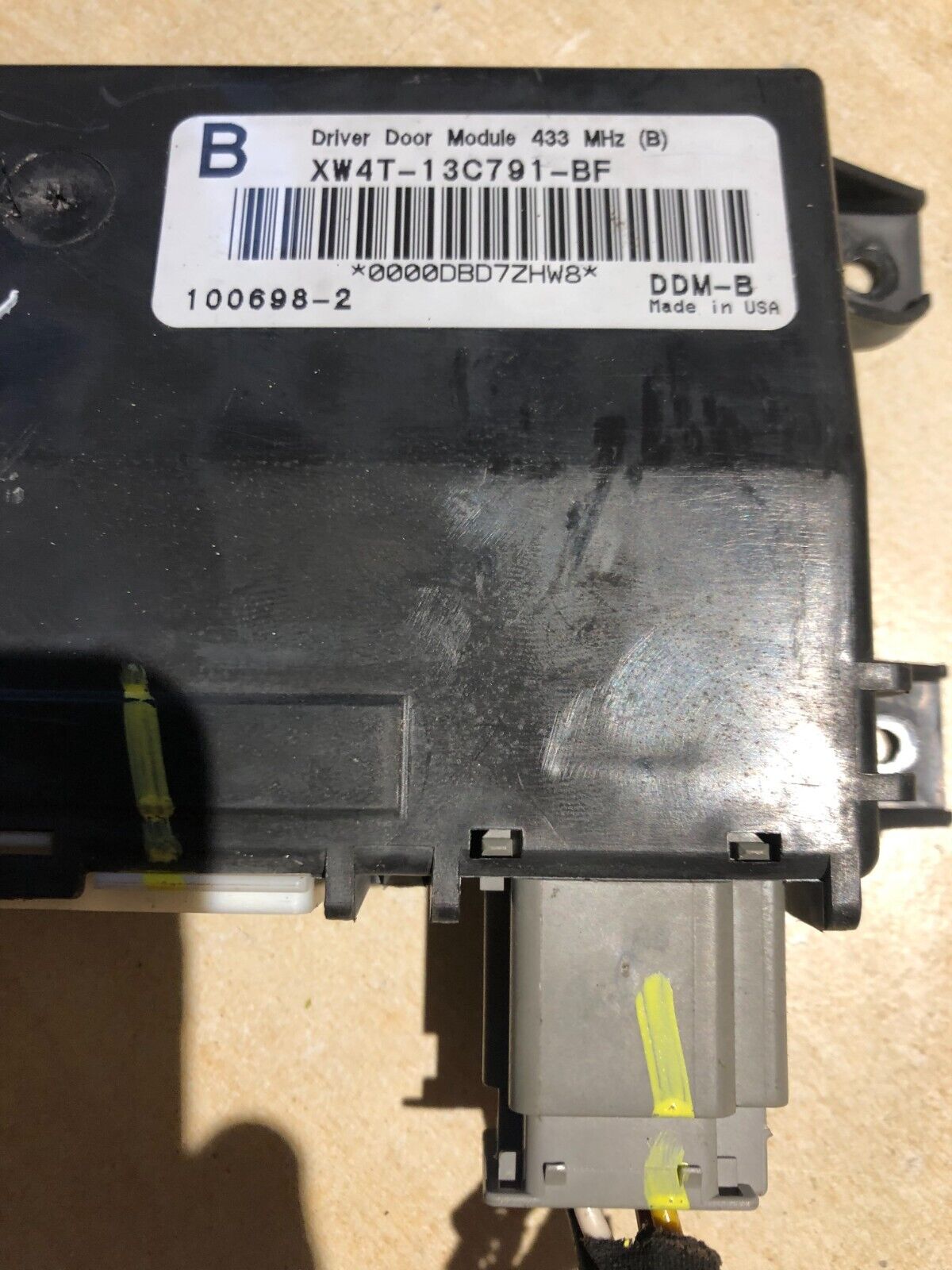 Jaguar S-Type 1999 Left front door control unit module XW4T13C791BF