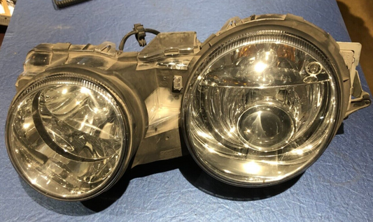 JAGUAR S-TYPE XENON LEFT PASSENGER HEADLIGHT/LAMP +NEW ABS ADJUSTERS