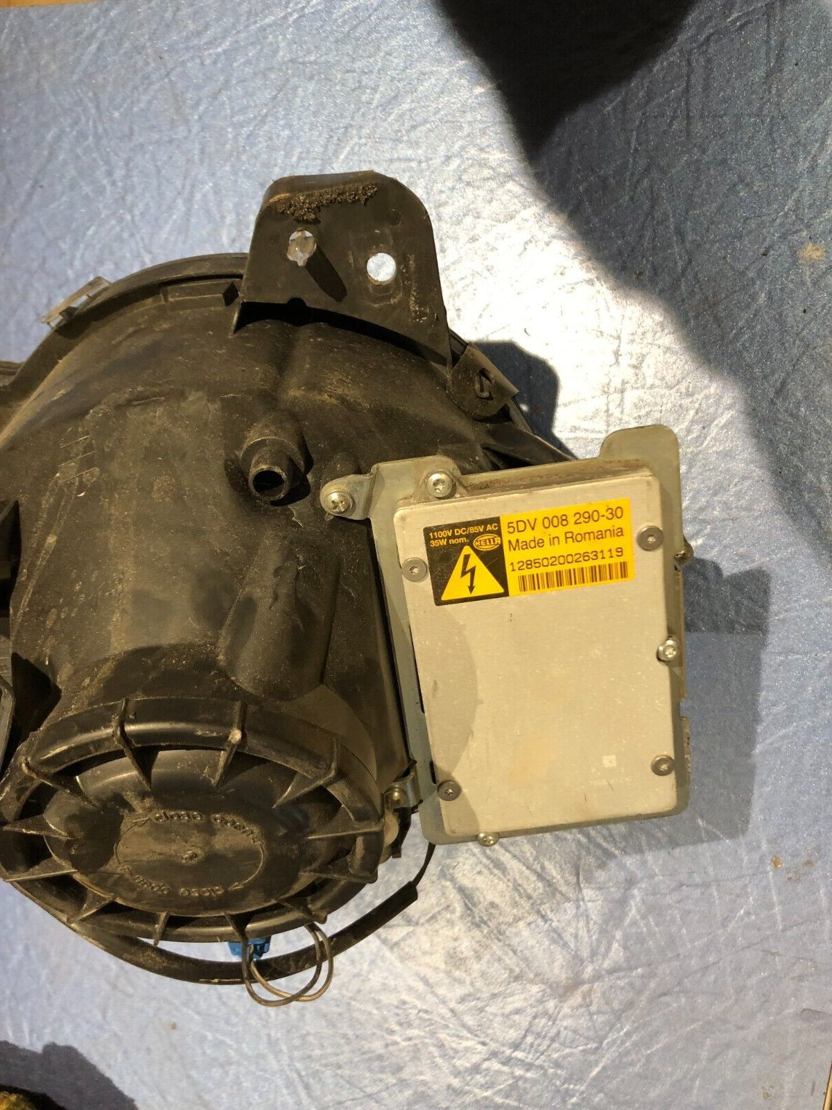 JAGUAR S-TYPE XENON LEFT PASSENGER HEADLIGHT/LAMP +NEW ABS ADJUSTERS