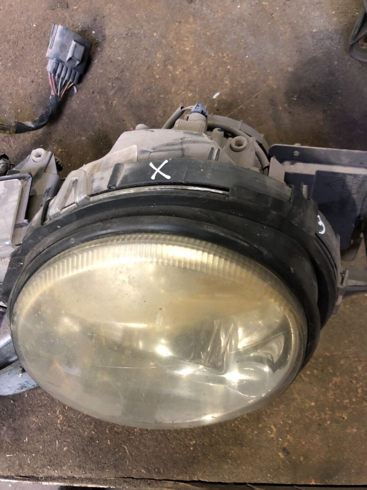 JAGUAR S-TYPE XENON LEFT PASSENGER HEADLIGHT/LAMP +NEW ABS ADJUSTERS