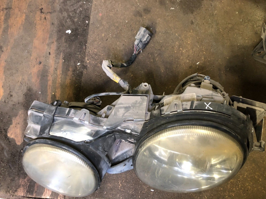 JAGUAR S-TYPE XENON LEFT PASSENGER HEADLIGHT/LAMP +NEW ABS ADJUSTERS