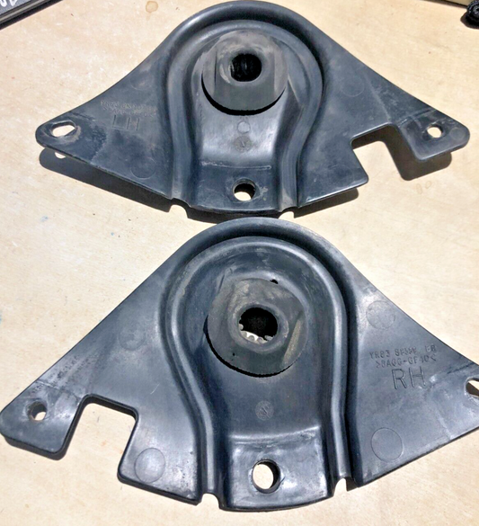 JAGUAR S-TYPE 1999-08 TOP RADIATOR SUPPORT MOUNT PAIR