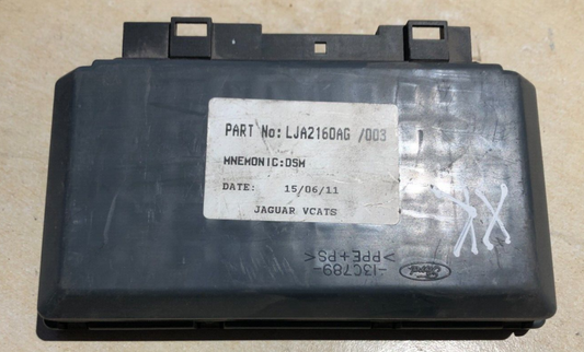 Jaguar XK8 XKR 1996-200SEAT CONTROL MODULE LJA2160AG
