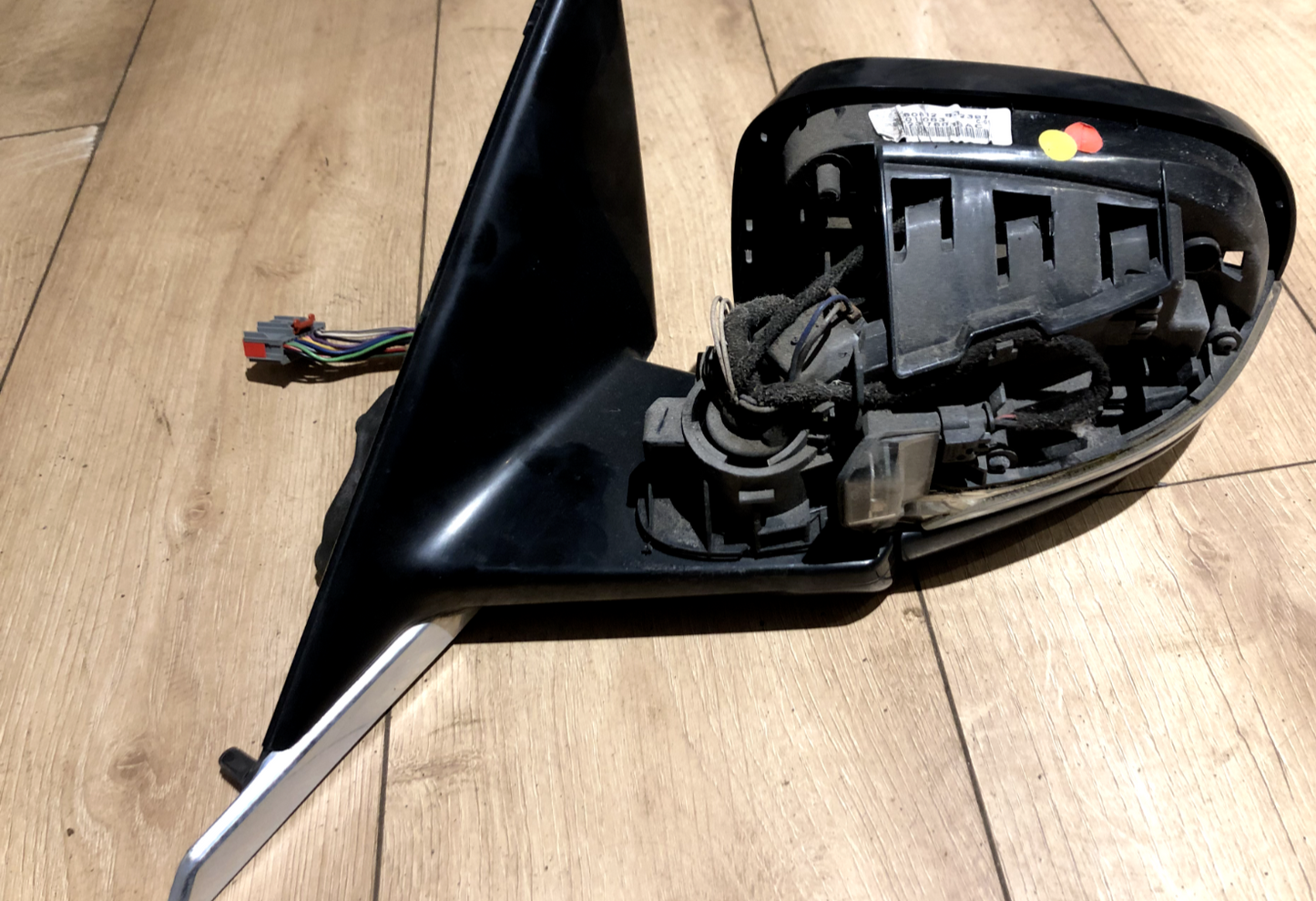 Jaguar XF X250 N/S PASSENGERS DOOR WING MIRROR 14 WIRES FACELIFT