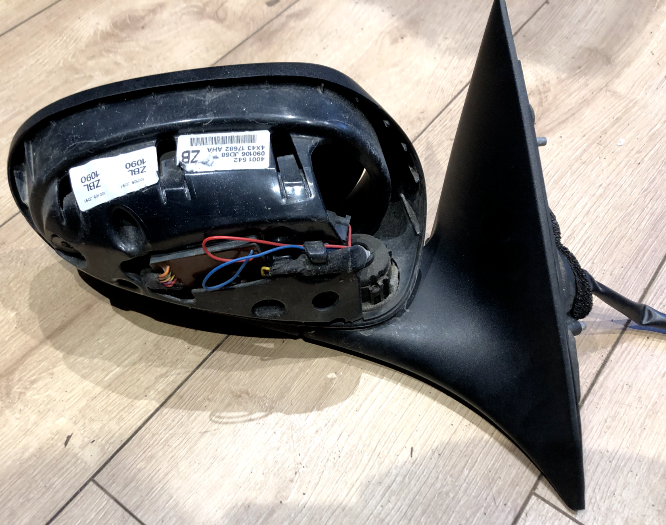JAGUAR X-TYPE DRIVERS WING MIRROR POWERFOLD 3 WIRE