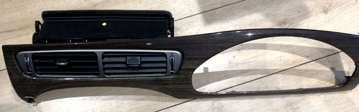 JAGUAR X TYPE DASHBOARD/VENTS TRIM KIT/ASH TRAY SET(WOOD EFFECT )