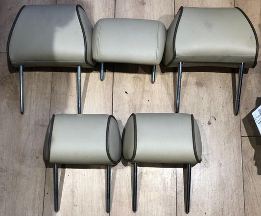 Jaguar X-Type Headrest SET Leather Beige