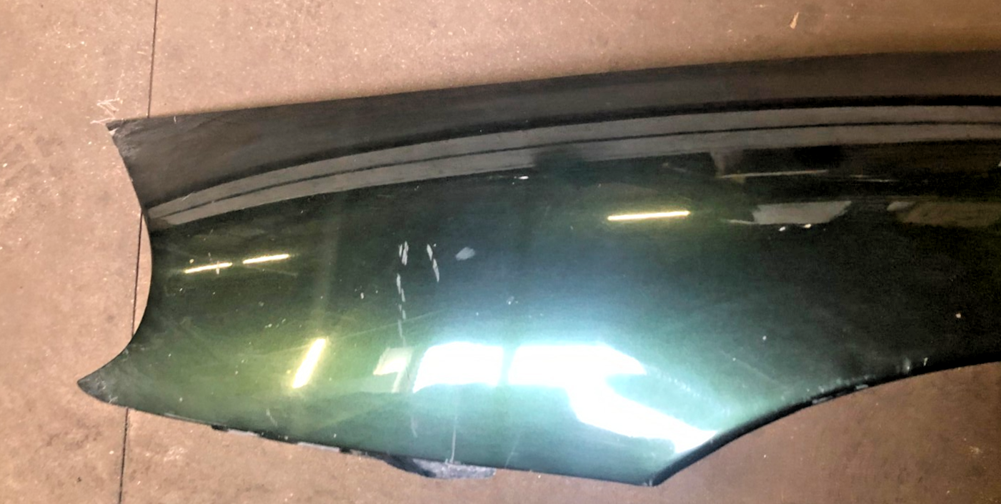 JAGUAR XK8 XK8R FRONT LEFT WING / FENDER PANEL FJA1071AF GREEN