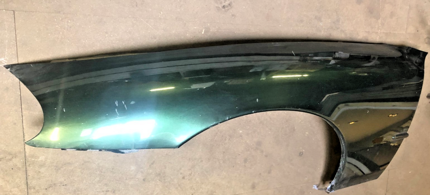 JAGUAR XK8 XK8R FRONT LEFT WING / FENDER PANEL FJA1071AF GREEN