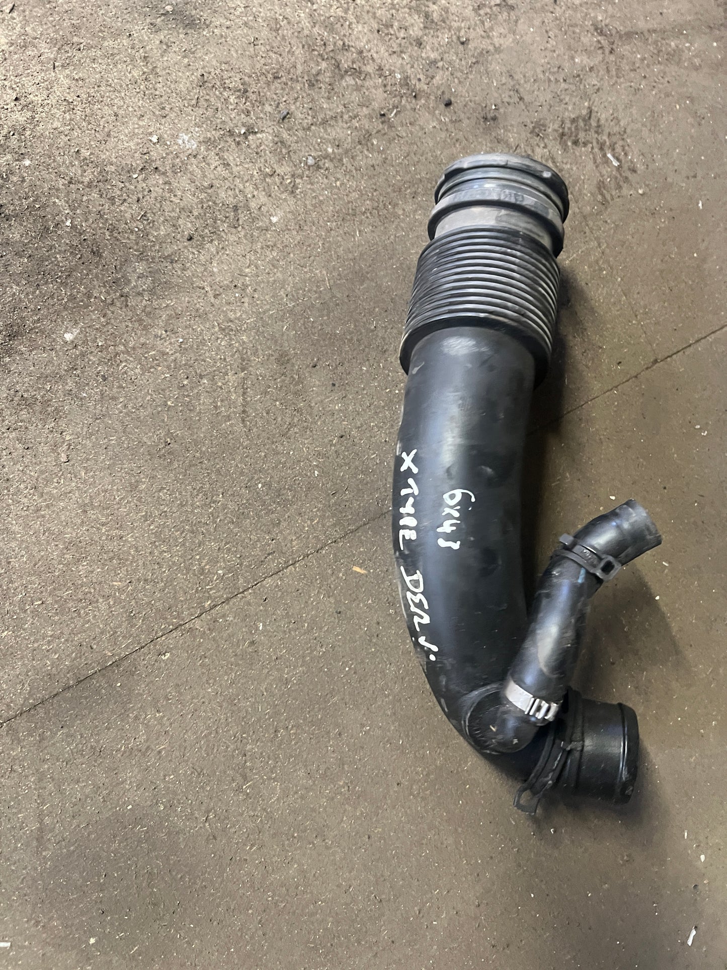 JAGUAR X-TYPE 2.0/2.2 DIESEL TURBO AIR INTAKE PIPE HOSE 4X43-9A689-AD GENUINE