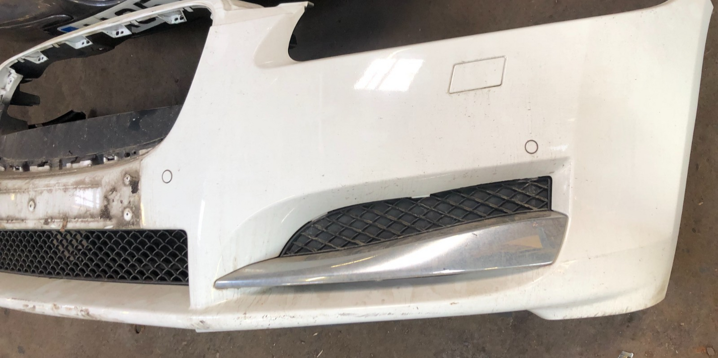 JAGUAR XF X250 FACELIFT FRONT BUMPER WHITE