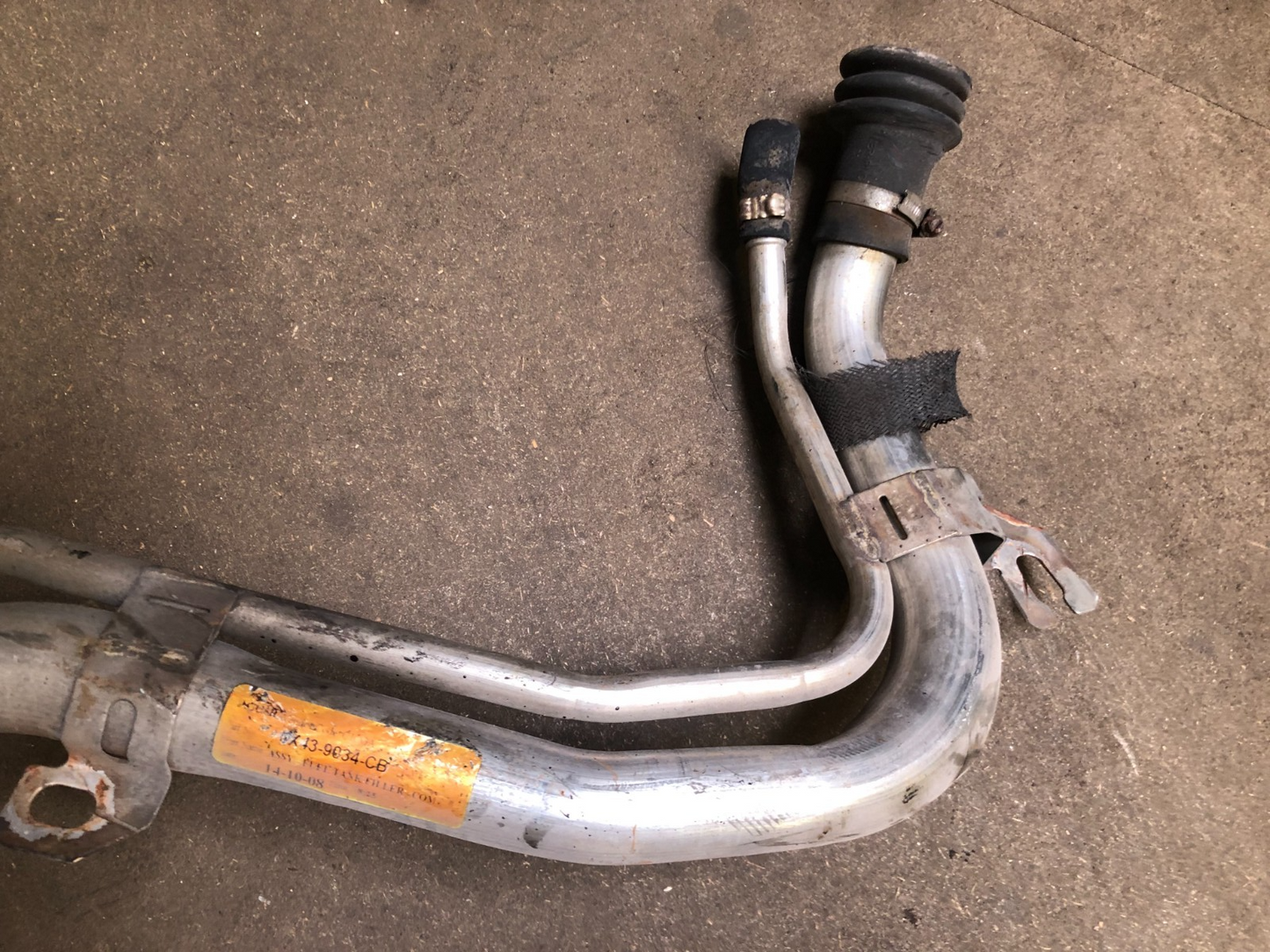 JAGUAR X-TYPE FUEL FILLER PIPE NECK HOSE 6X43-9034-CB
