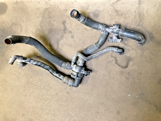 Jaguar XF X250 2011-2015 3.0 D Engine Thermostat & Coolant Pipes Hoses /Water Coolant Flange Pipe