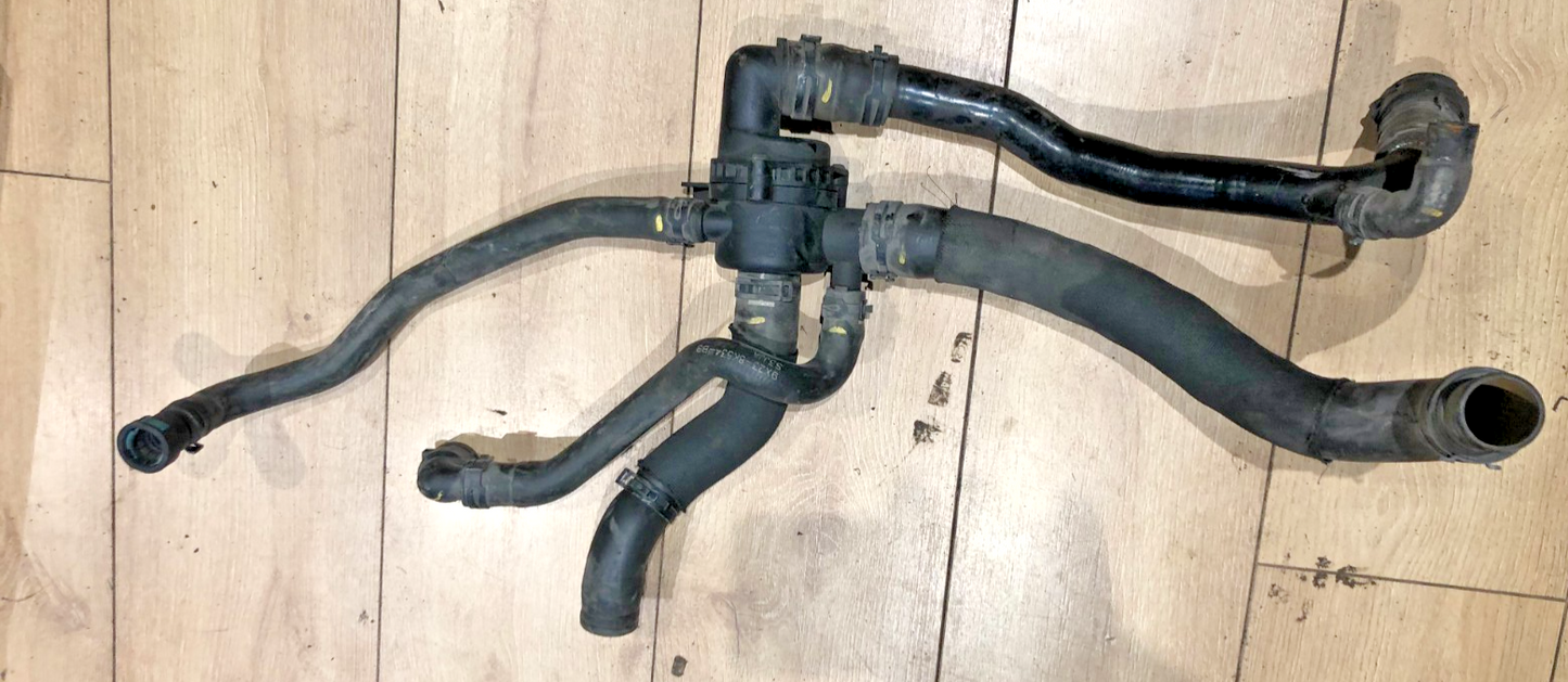 Jaguar XF X250 2011-2015 3.0 D Engine Thermostat & Coolant Pipes Hoses